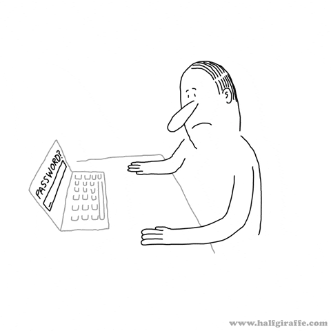 Gif om svag adgangskode