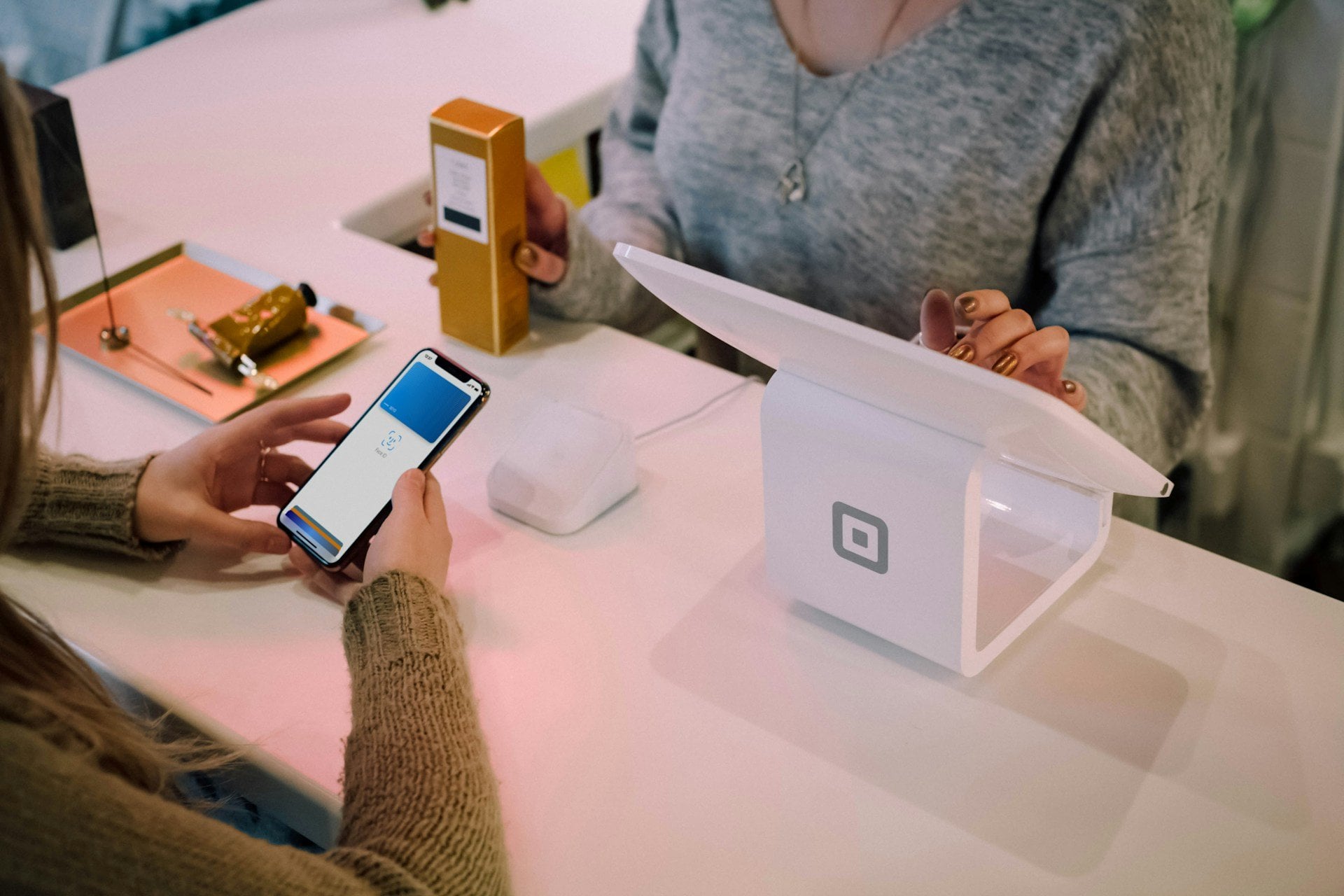 mobilbetaling Square og Apple Pay