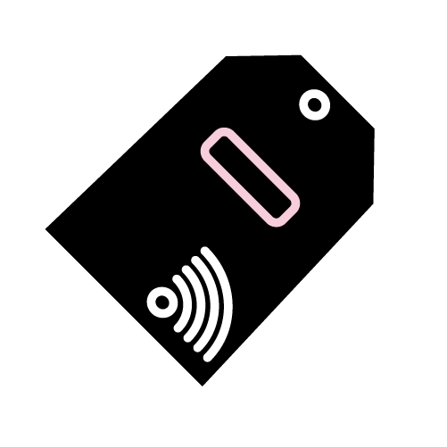 illustrasjon av RFID-merking