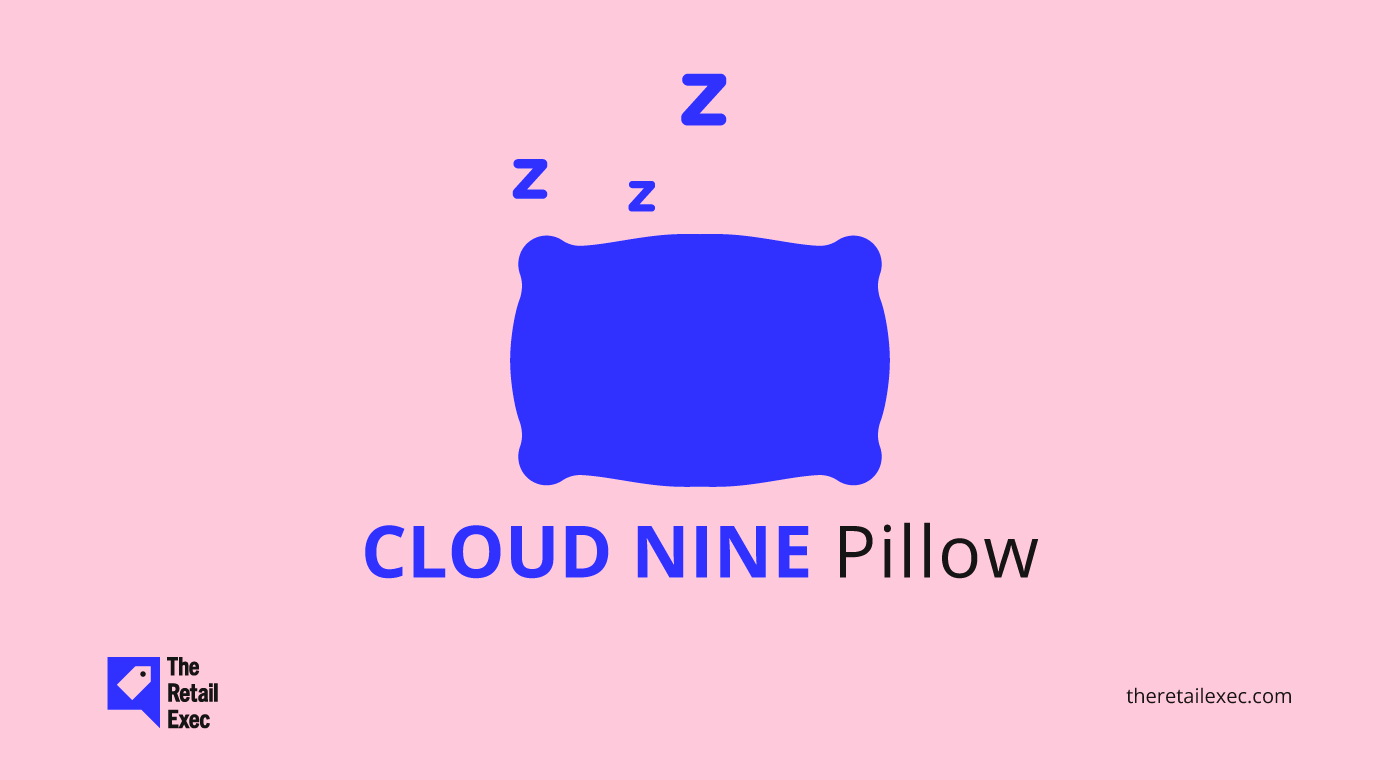 grafik af Cloud Nine-pude