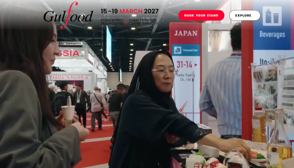 Nettstedbanner for Gulfood 2027