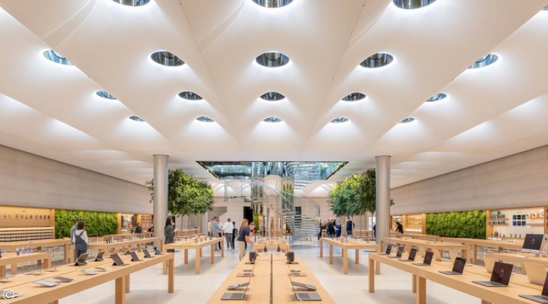 image of apple new york store