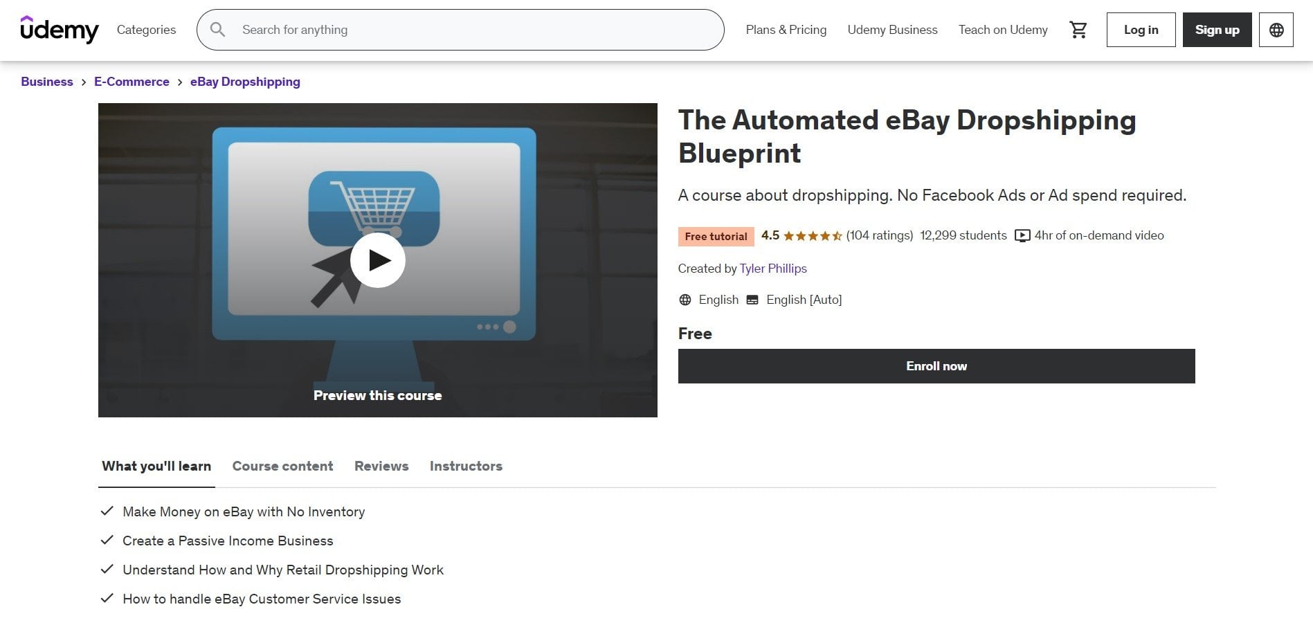 Den automatiserte eBay-dropshipping-oppskriften