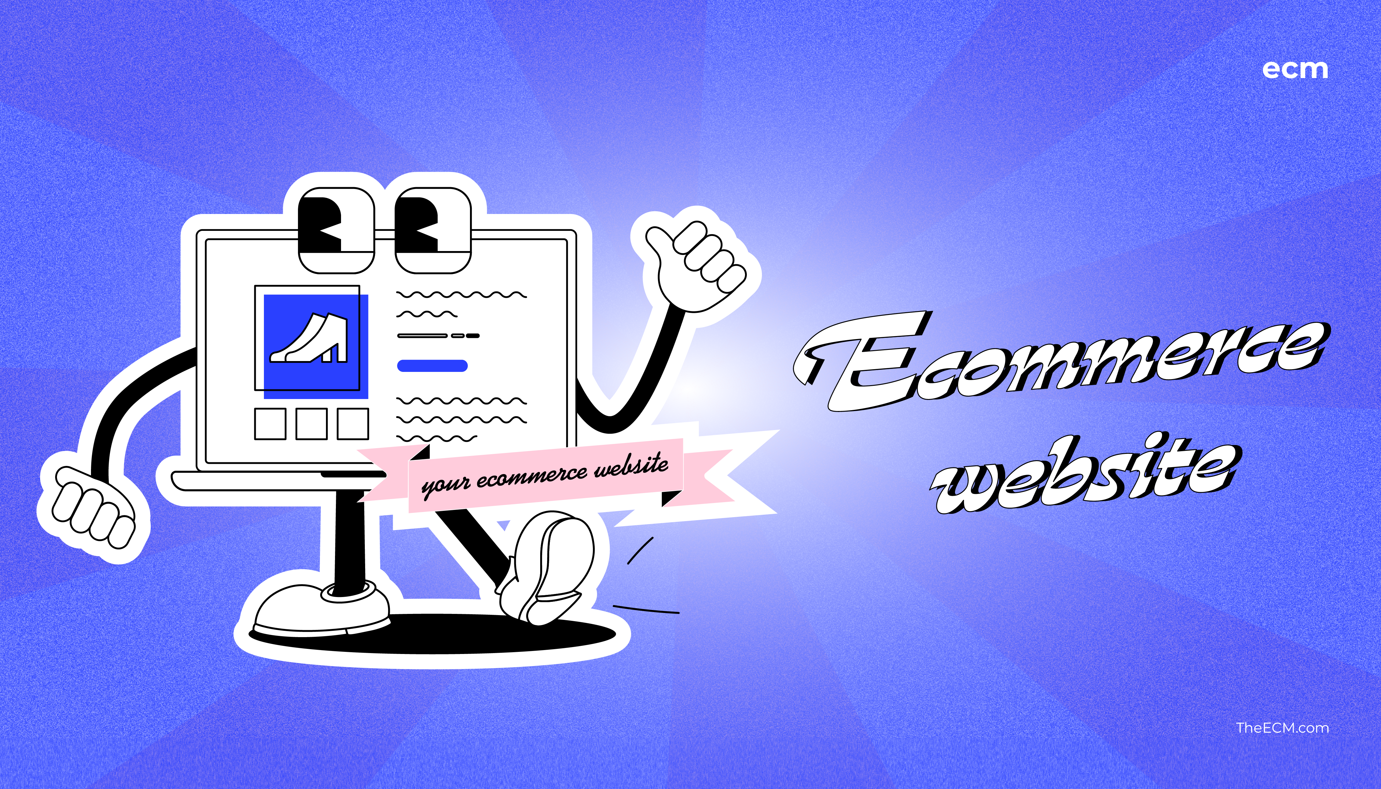 Grafik einer E-Commerce-Website