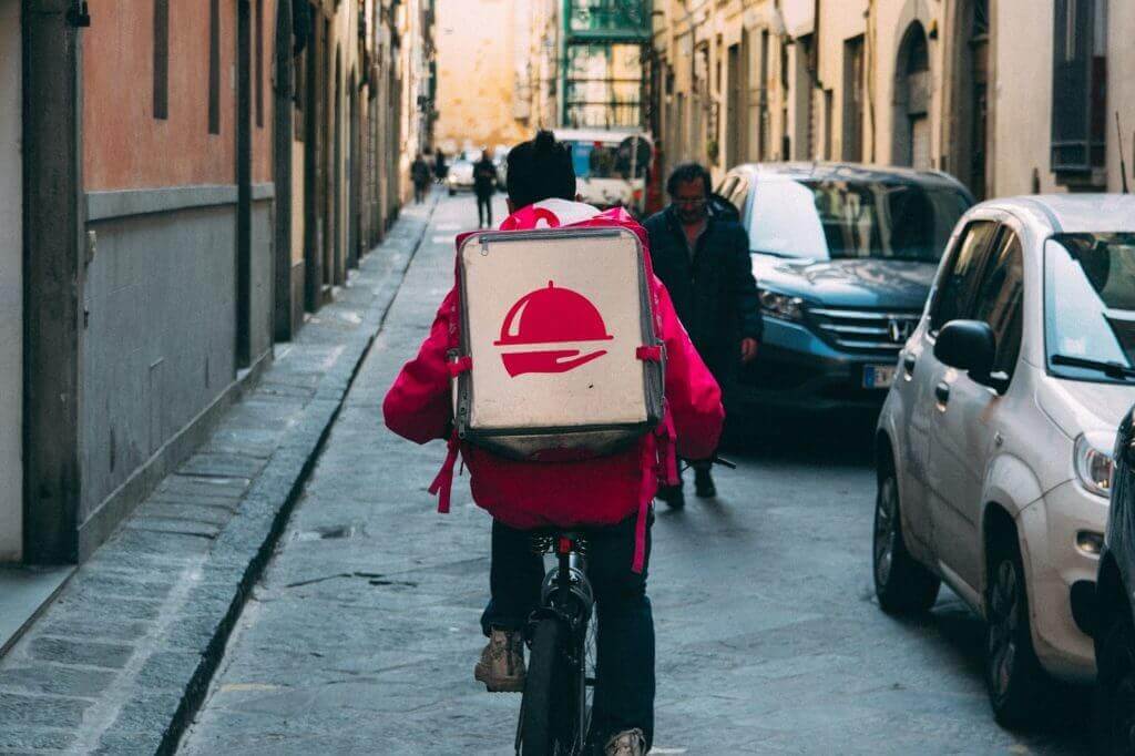Foodora-eksempel på tendenser inden for e-handel med fødevarer