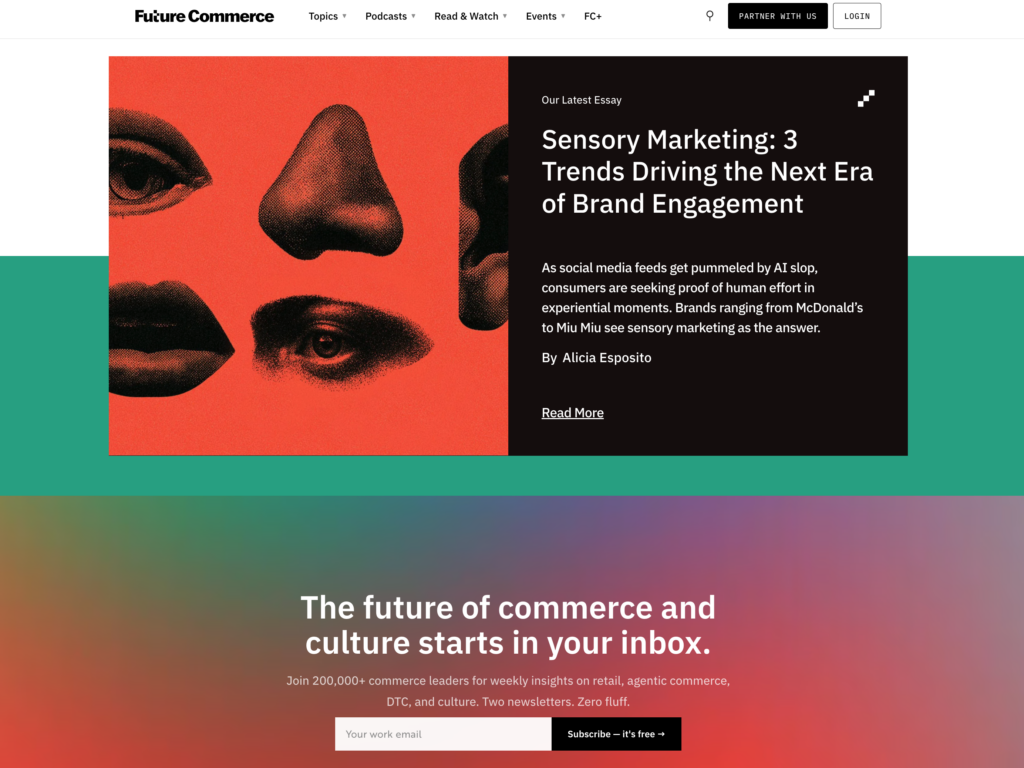 Future Commerce-nyhedsbreve