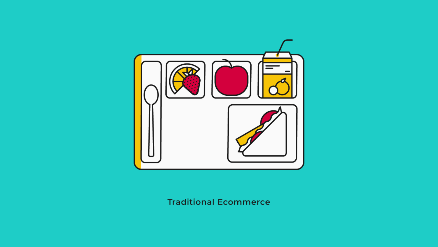 headless commerce traditional ecommerce graphics