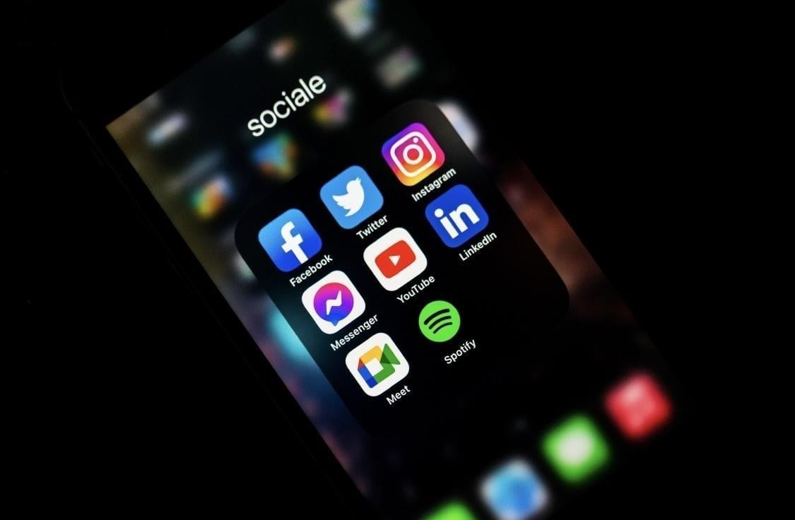 billede af sociale medier