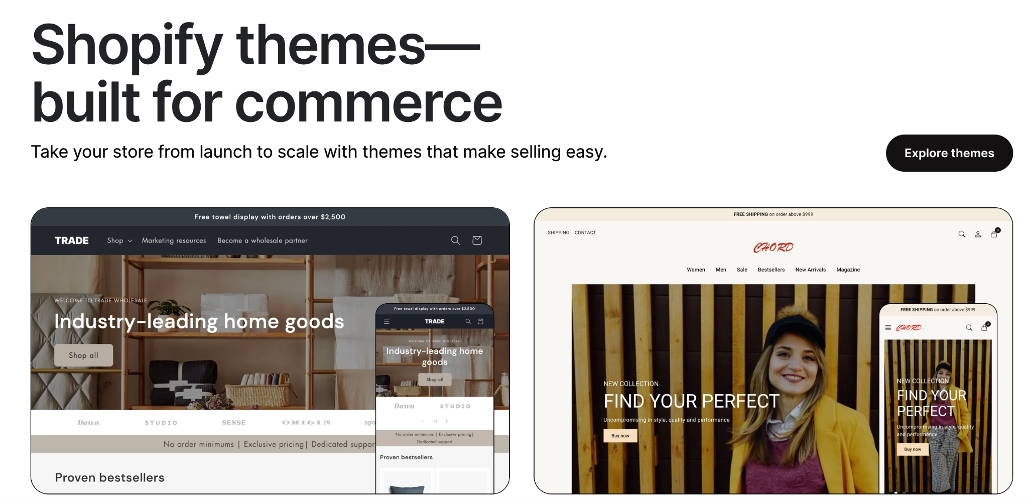 skjermbilde av kostnader for webdesign i Shopify